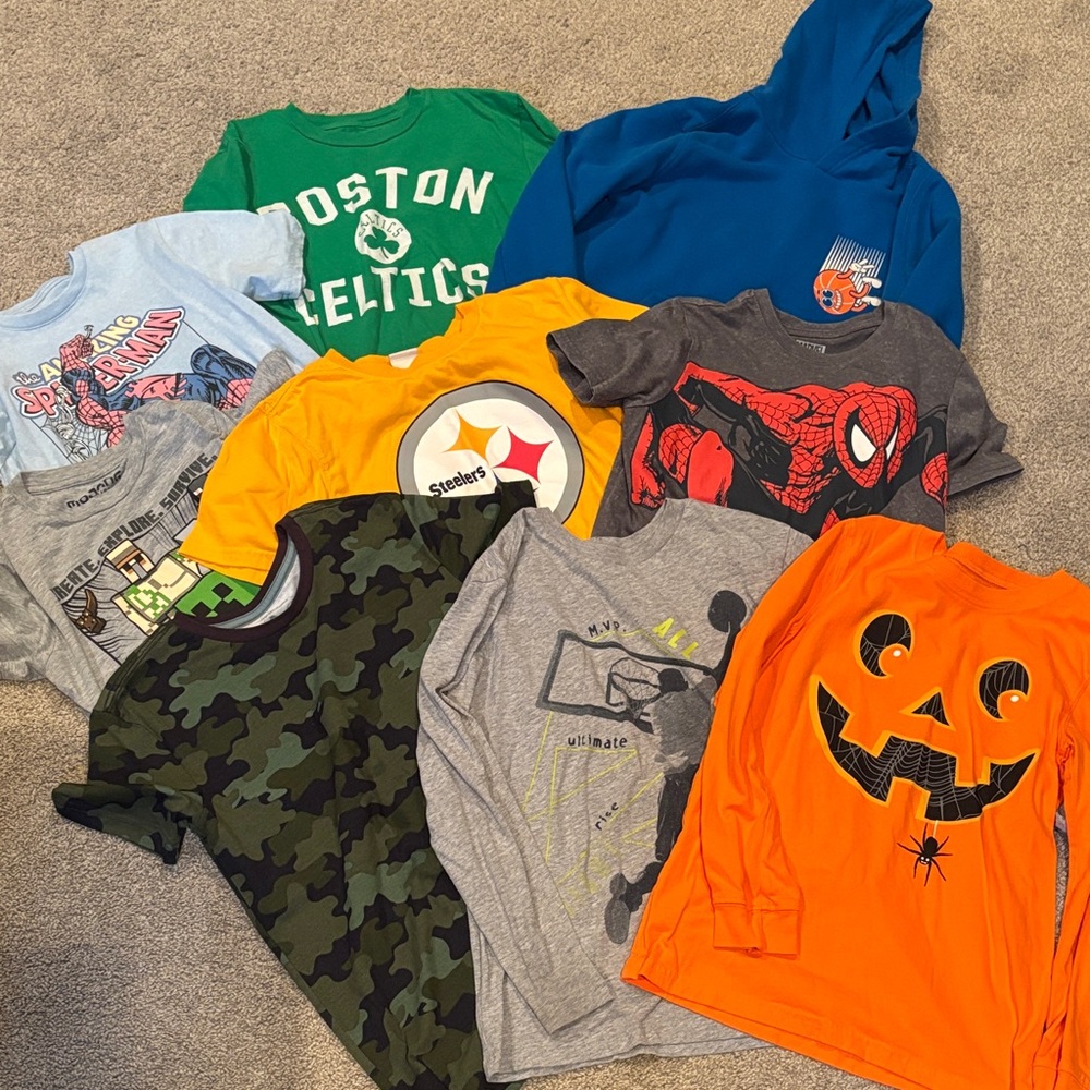 Colorful Graphic T-Shirts and Hoodie Collection